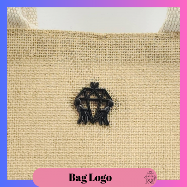 Blingemup Bag Logo Close Up