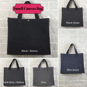 Blank Canvas Tote Bag - Small Canvas Bag